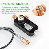Oxygen Easy Install Diving Tanks Refill Adapter Set Oxygen Cylinder Adapter Practical V1369-AZ3-W-15858