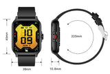1.85inch HD Fitness Tracker Smart Watches for Men Women Compatible with Android iOS V1263-JX-6111-2