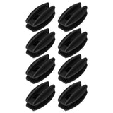 100PCS Electric Fence Insulator Weather Resistant ABS Square Tube Post Insulator for Steel Wire V1294-YM0717-3111220228812