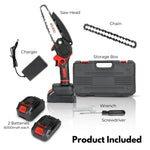 RYNOMATE Mini Handheld 6 Inch Cordless Electric Chainsaw V227-8287305301080