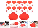 WHAMVOX 12 Pcs Mini Handheld Portable Makeup Mirror V1189-WXFWAL-20260326-02306