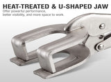 10" LOCKING PLIERS & WELDING CLAMP, Locking Pliers Vise Tools Quick-Lock Release For Easy Removal V1192-AZ-W-2889