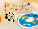 Seven Continents 1.05 Educational Wooden Cognitive Matching Puzzle Toy for Kids Early Learning and V888-ELOSUNG43232