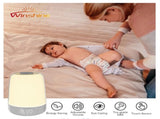 Touch Wake Up Night Light with Sunrise Simulation Alarm Clock, 3 Ways Dimmable Warm White Bedside V1188-MS-205-10