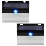 2Pcs LED Solar Power Motion Sensor Light Outdoor Security Garden Lamp Solar Wall Light V1263-JX-7138