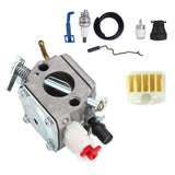 Carburetor Sparking Plug Kit Replacement Fit for Husqvarna 350 346XP 353 340 345 Gardening Tool V1294-YM0901-3111200159511