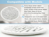 16 Pack S7001 Pads Replacement Steam Mop Pads or Shark S7001 S8201 S7201 S7000AMZ S8001 S7000 S7005 V1259-DP01-F-165