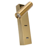 LED Wall Mounted Reading Light Simple Rechargeable Adjustable Angle Wall Lamp for Hotel V1294-YM0512-3119220167611