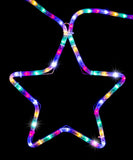 LED Ropelight 5 Stars Chain available in 2 Colors - RGBYW V720-XL1429RGBYW