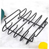 Portable Stainless Steel Grill Rack, Heat-Resistant Easy-Clean Cooking Grate for Camping, Picnics V1189-LC-HW-00293