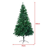 Christabelle Green Artificial Christmas Tree 1.2m - 300 Tips CMT-JFA-120