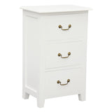 Tasmania 3 Drawer Lamp Table V199-LT003PNWH