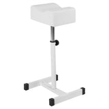 Height Adjustable Cosmetic Chair Home Shop Comfortable Seat Cushion Stool White V1294-YM0901-JY15047