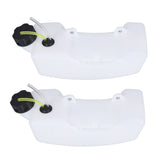 2Pcs Gas Fuel Tank Lawn Mower Fuel Tank Replacement Part for 405 139 32 Type Brush Cutter V1294-YM0714-3111210379711
