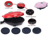 420W Mini Portable Electric Waffle Maker, ideal for home breakfast, pancake & dessert baking V1188-MS-710-100