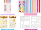 80 Pages Photo Album 160 Photos, DIY Scrapbook with PU Leather Cover, Replaceable Inner Pages V1237-ZY-917-023