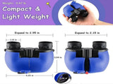 8x22 Binoculars for Bird Watching Compact High Magnification Viewing V1263-JX-4145