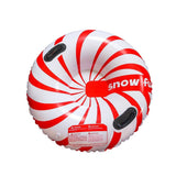 Inflatable Tube For Adults And Kids Heavy Duty Sledding With Handles For Skiing Tubing Snowy V1192-AZ-W-34553