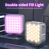 Portable Dimmable Rgb Fill Light For Photography And Phone PRL-4766200AYS
