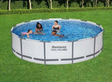 Bestway 366cm Swimming Pool Above Ground Pools Round Filter Pump Cover Ladder BW-POOL-R-366CM-56421