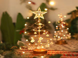 Christmas Tree Lamp Acrylic Pendant Christmas Decorative Desk Lamp for Bedroom V1294-YM0626-3119220183911