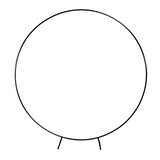 2M Wedding Hoop Round Circle Arch Backdrop Flower Display Stand Frame Background V63-837051
