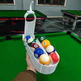 Precision Ball Delivery System, Billiards Snooker Training Rack, Enhance Accuracy and Control for V1192-AZ-W-24301