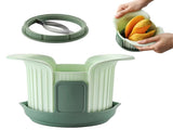 Apple Slicer, Heavy Duty Apple Corer and Slicer Comfort Handles, 8-Slice Large Apple Slicer, V1189-LWWAL-20260401-07126
