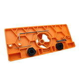 Circle Hole Saw Adjustable Drill Bit Woodworking Mounting Hinge Drilling Jig Guide DIY Door Hole V1192-AZ-W-13974