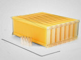 Neweast 7Pcs Flow Bee Comb Hive Frames For Wooden Beekeeping Beehive House V201-W12466559