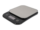 Kitchen Scale 0.035oz to 22.0lb IP7 Waterproof LCD Display Stainless Steel Coffee Scale for Family V1294-YM0901-3118230150711