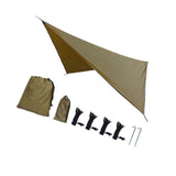 Camping Tarp Tent Tarp Awning Accessories Lightweight Hammock Canopy Rain Awning - Camel V1308-DSZKI-1014-1