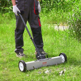 VEVOR 24-Inch Magnetic Sweeper with Wheels Telescoping Magnetic Pickup Tool V952-CXQSQTZ2432IGCPZVV0