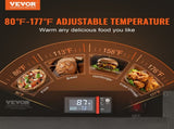 Hot Box Food Warmer, 5-Tier Concession Warmer with Water Tray, 5 Pans, Single-door and Adjustable V952-XXSPBWJ5CBTM0I6VPV3