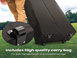 RED TRACK Accessory Pack for 6x3m Navy Blue Gazebo, includes Walls, Wheeled Carry Bag, Rechargeable V219-OTDGPKACCA6BL