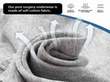 3 Pack Cotton Post Surgery Underwear for Women, Adaptive Underwear, Tear Away Underwear, Reusable V1192-AZ-W-28251