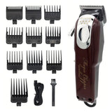 HQ323 Professional Hair Clipper Trimmer with 10 Limit Combs & Sharp R-Angle Safe Blade, Premium V888-ELOSUNG55186