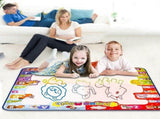 Water Doodle Mat, Large babies Painting Mat, Clean Drawing Mat with Neon Colors, Educational Toys V1263-JX-1866
