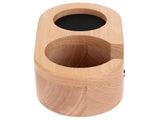 Coffee Filter Tamper Holder 58mm Aperture Coffee Knock Box Wood Texture Wooden Coffee Tamping V1294-YM0523-3113220050611
