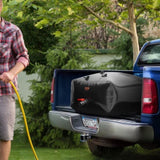 Portable Water Storage Bladder 540L PVC Collapsible Water Tank Black V952-CSDHSPVCB540DZKSQV0