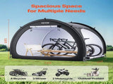 Bike Storage Tent, 4 to 5 Bikes, Outdoor Spacious Bike Storage Tent with Ventilated Window, V952-SXZXCP5675FTAJLWBV0