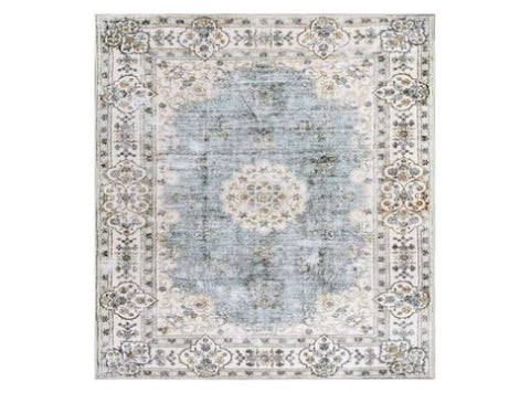 Marlow Floor Rug Short Pile Washable Vintage Carpet Soft Plush Non Slip 200x290 FR2040-200X290_NZ