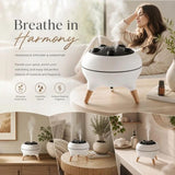 Music Sync Jellyfish Scent Diffuser, Color Changing Ambient Light, Gentle Oil Mist For Stress Relief V1221-XM-LB1727-GM60