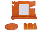 Wood Mobile Phone Base Multifunctional Durable Watch Glasses Key Storage Bracket Desktop Organizer V1294-YM0715-3116210072911