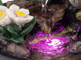 Spector Tabletop Water Fountain LED Colour Changing Bird Indoor Desktop AU Plug EL1005-LED-AU