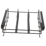 Cookware Organizer for Cabinet Storage Holder Black Carbon Steel Simple Design 1Set V1192-AZ-W-27449