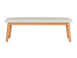 Artiss Dining Bench Upholstery Seat Wooden Chair 106cm UPHO-C-DIN-01-FA-BG