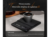 Espresso Scale with Timer,Small Coffee Scale with Solid-Liquid Detection,Auto Tare Digital Coffee V1192-AZ-W-3348