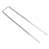 50Pcs Galvanized Steel Garden Stakes U Shaped Tent Stakes U Shaped Galvanized Landscape Pins Heavy V1294-YM0703-3111230111611