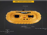 HUINA 1/14 12CH RC Alloy Tower Crane Engineering Construction Vehicle Toy Kids Car V610-TOY-HN-1585